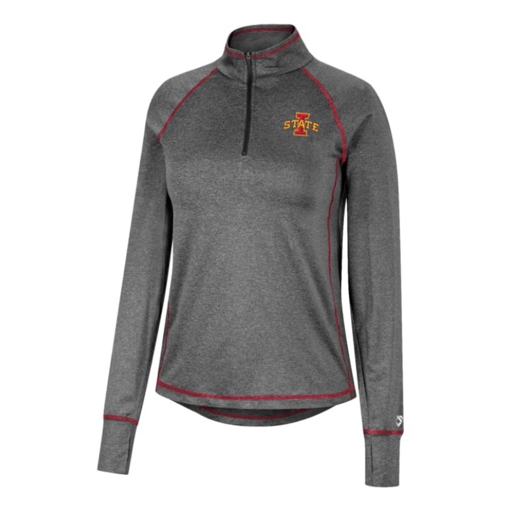 Iowa State Cyclones Colosseum Women's fitted Women small gray red 100 polyester